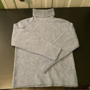 Zara Kids Light Blue Turtleneck Sweater